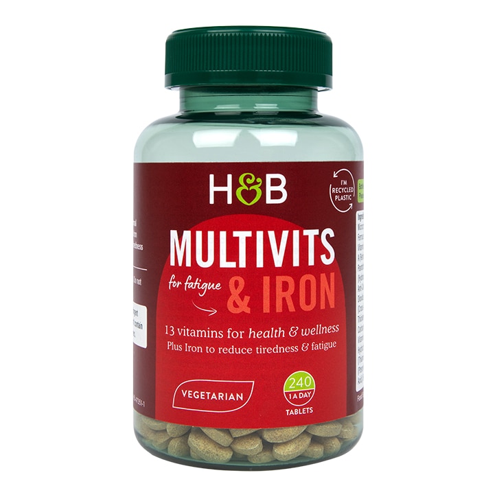 Holland & Barrett Multivitamins & Iron 240 Tablets